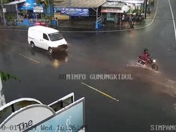 Lalin Jogja-Wonosari Sore Ini Lancar, Waspada Masih Hujan