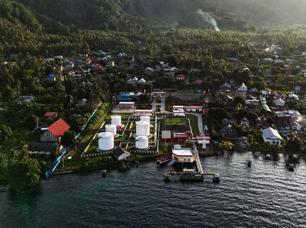 Potret Terminal Transit BBM di Pulau Bacan