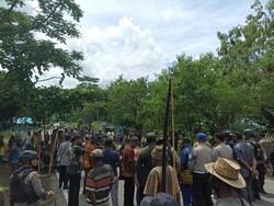 Duduk Perkara Bentrokan Warga di Nabire gegara Suami Tewas Ditikam Istri