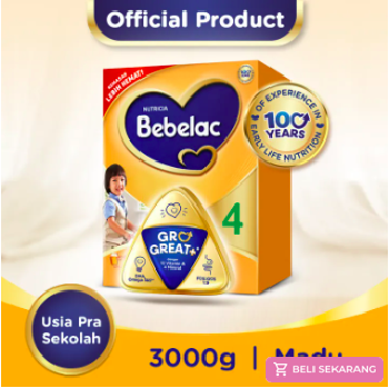 Bebelac Susu Pertumbuhan untuk Anak