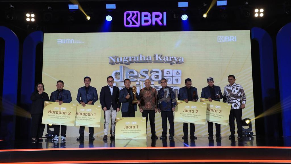 BRI Beri Penghargaan buat Desa yang Dorong Ekonomi Kerakyatan BRI Beri Penghargaan buat Desa yang Dorong Ekonomi Kerakyatan