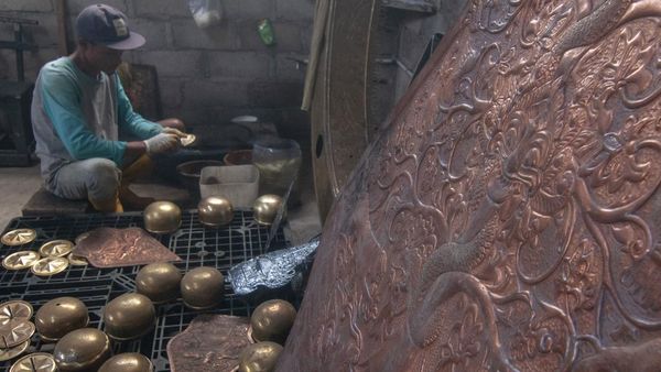 Intip Kerajinan Tembaga Boyolali, Harganya Tembus Rp 100 Juta