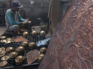Intip Kerajinan Tembaga Boyolali, Harganya Tembus Rp 100 Juta