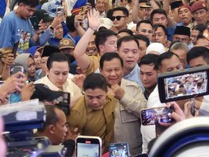 Lanjut Kampanye di Lampung, Prabowo Didampingi Zulhas hingga Muzani