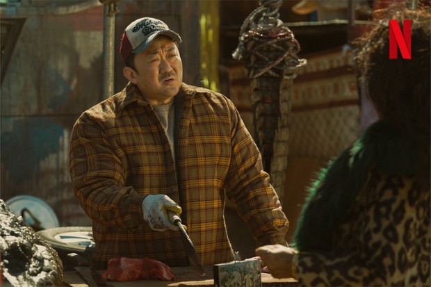 Ma Dong Seok di Film Badland Hunters / Foto : x.com/NetflixKR