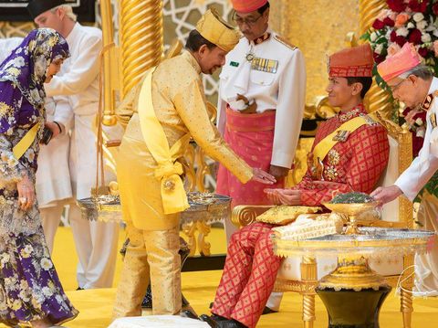 Pangeran Mateen dan Anisha Isa-Kalebic (Tangkapan layar instagram @rudolfportillo)