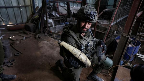 Penampakan Gudang Roket yang Disebut Israel Milik Hamas