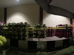 Gudang Gas Oplosan di Bogor Digerebek Polisi, Ratusan Tabung Disita