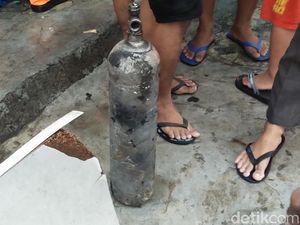Gudang Oksigen Ikut Terbakar di Saharjo, Ada Tabung Melayang Kena Warga Gudang Oksigen Ikut Terbakar di Saharjo, Ada Tabung Melayang Kena Warga