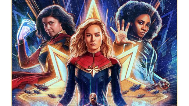 Poster film The Marvels.