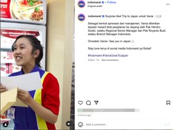 Wah! Vania, Pegawai Indomaret Viral, Diberi Kejutan Liburan ke Jepang