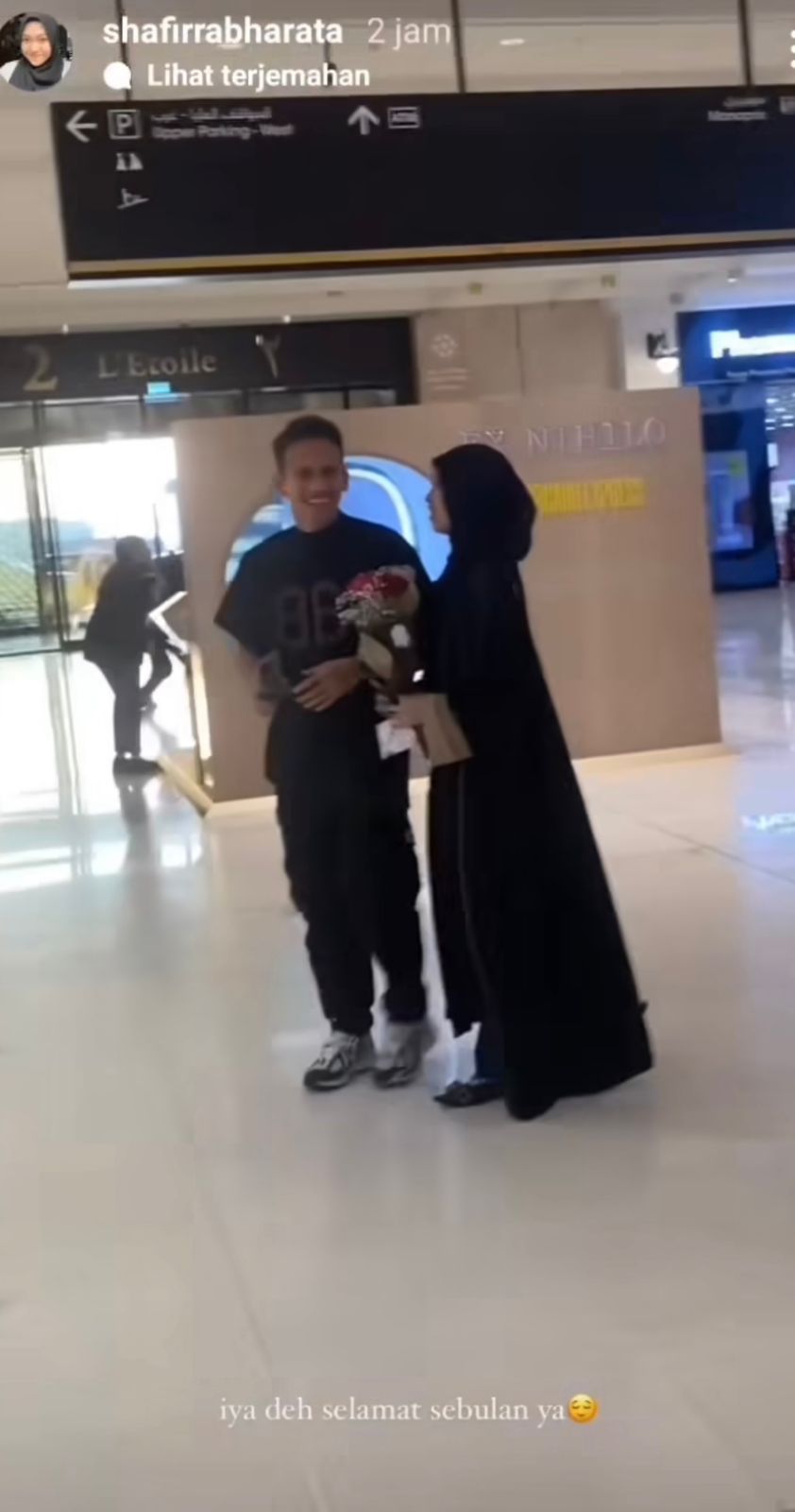 Adiba Khanza menyusul Egy Maulana Vikri ke Qatar.