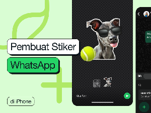 Cara Bikin Stiker WhatsApp Sendiri di iPhone, Makin Gampang! Cara Bikin Stiker WhatsApp Sendiri di iPhone, Makin Gampang!