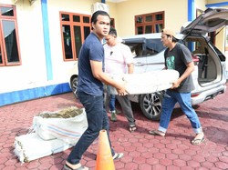 TNI di Aceh Gagalkan Penyelundupan 75 Kg Ganja ke Sumut