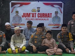 AKBP Bimo Diskusi Bareng Jamaah Masjid di Bengkalis, Bahas Kamtibmas-Pemilu