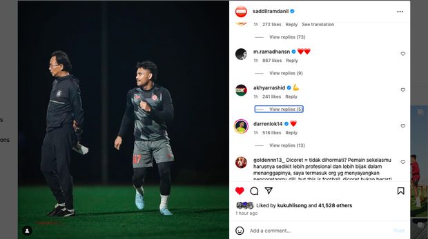 Pemain Malaysia Komentari Saddil Curhat Dicoret dari Timnas Indonesia