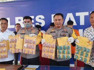 3 Pria di Batu Bara Ditangkap Bawa Narkoba, 6.960 Butir Pil Ekstasi Disita