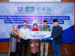 LAZISNU PBNU Terima Rp 1,5 M Dana Kemanusiaan dari Unilever Indonesia