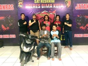 Pura-pura Bertamu, 2 Pria Curi Motor Anak Kos di Bima