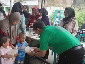 Upaya Turunkan Stunting, PPP Rutin Bagikan Telur ke Posyandu di Sumedang