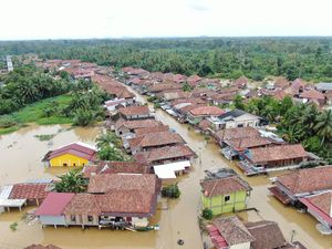 Penampakan Banjir di Muratara, 20 Ribu Rumah Terendam-8 Jembatan Putus