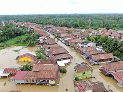 Ratusan Hektare Sawah Warga di Muratara Gagal Panen Dampak Banjir