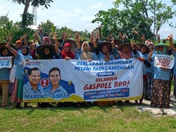 Petani Lamongan Ikut Gabung Gaspoll Bro Totalitas Menangkan Prabowo-Gibran