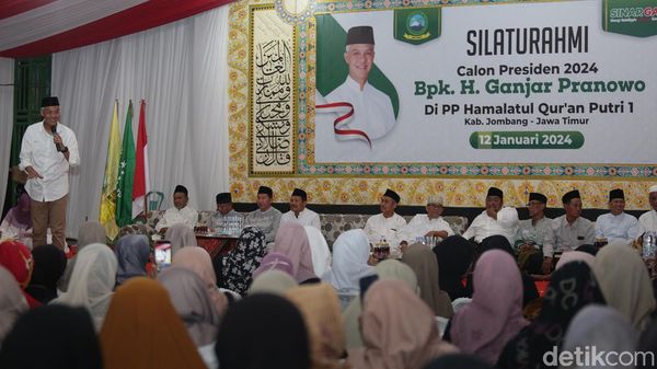 Semringah Ganjar dapat Dukungan Kiai Kampung dan Warga Nahdiyin