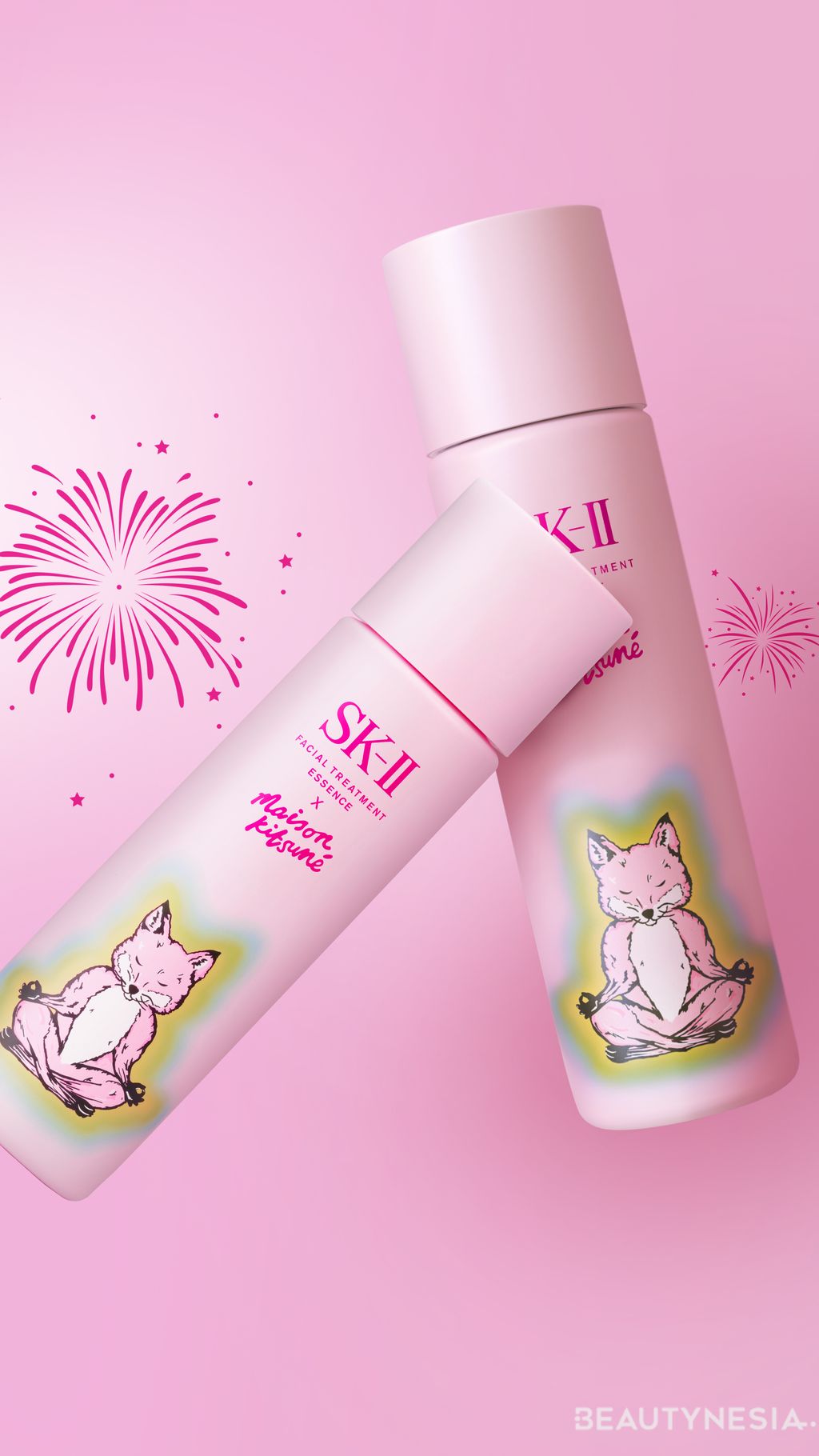 SK-II x Maison Kitsuné Pink PITERA™ E