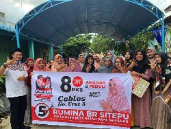 Caleg PKS Rumina Br. Sitepu Siap Perjuangkan Aspirasi Warga Sagulung Batam