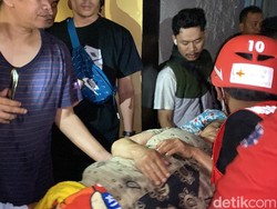 2 Warga Dilarikan ke RS Buntut Kebakaran Permukiman Padat di Sukabumi