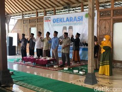 Guru Ngaji Nahdliyin DIY Deklarasi Dukung Prabowo-Gibran, Ini Alasannya