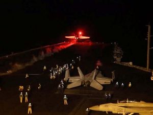 Jet Tempur AS Kembali Serang Houthi di Yaman, 4 Rudal Antikapal Hancur