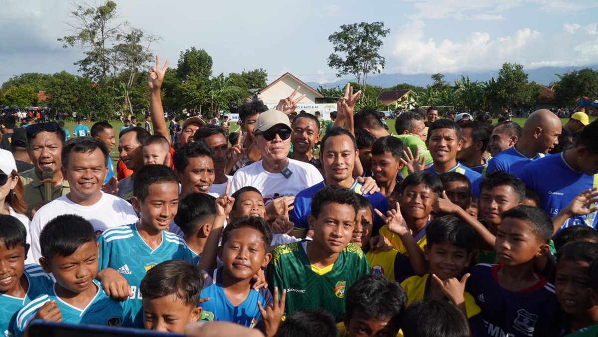 Eks Ketum PSSI Mochamad Iriawan lakukan kunjungan kerja ke Kuningan (Istimewa)