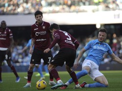 Napoli Vs Salernitana: Gol di Injury Time Menangkan Partenopei