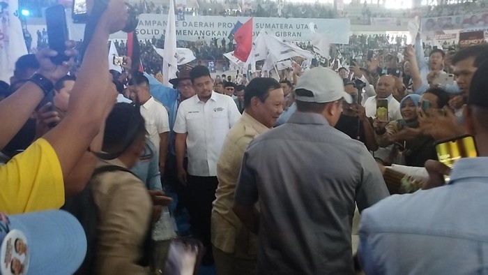 Prabowo di Medan