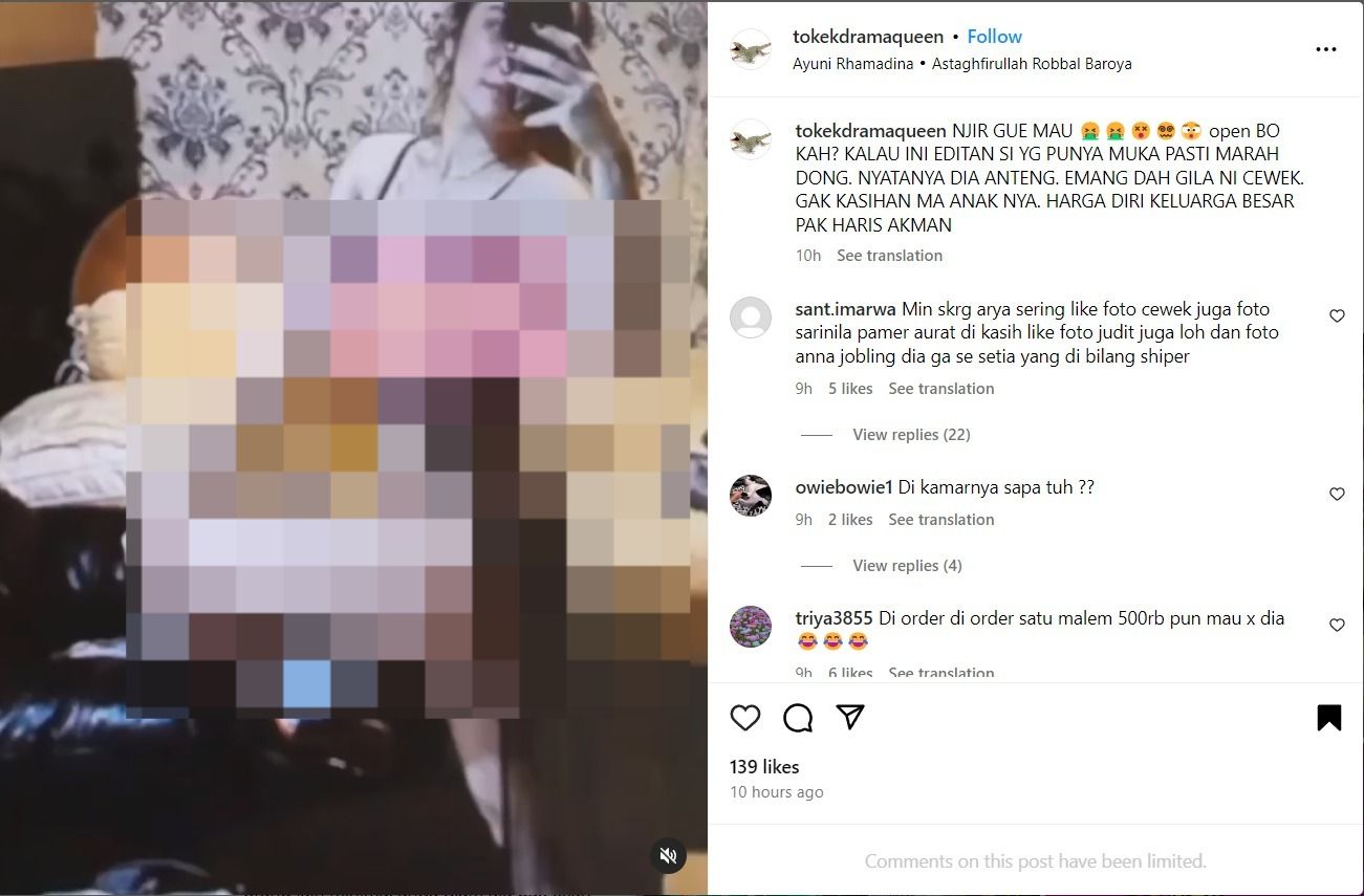 Heboh Foto Diduga Putri Anne Pamer Pose Seksi Pakai Lingerie 