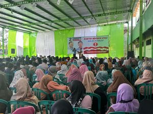 Ribuan Relawan Gus Ipul Nganjuk Konsolidasi untuk Kemenangan Prabowo-Gibran