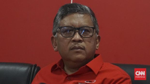 Sekjen PDIP Hasto Kristiyanto ditemui di Kantor DPD PDIP DIY, Kota Yogyakarta