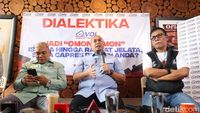 Tiga Jubir Capres Saling Sanggah dalam Diskusi Dialektika