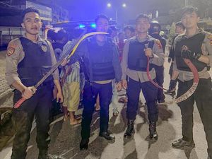 Diduga Hendak Tawuran, 2 Pemuda di Jambi Bawa Celurit Diamankan Polisi
