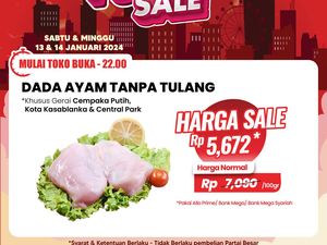 Sikat Bunda! Besok di Transmart Full Day Sale Ada Obral Dada Ayam Tanpa Tulang