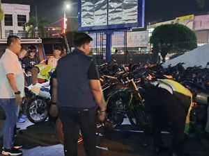 Respons Curhatan Warga ke Kapolda, Polres Dumai Razia Balap Liar-Knalpot Brong