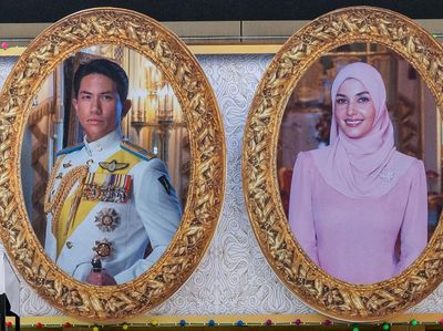 Foto-foto Royal Wedding Brunei Pangeran Abdul Mateen & Anisha Rosnah