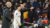 Dilansir dari Tribuna, cuma ada lima pemain Manchester United yang bebas cedera di musim ini. Dua di antaranya adalah pemain muda, yakni Hannibal (20 tahun) dan Facundo Pellistri (22 tahun) (AP)