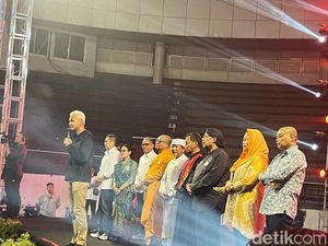 Ganjar Minta Pendukung Ikhtiar: Pilpres Besok yang Menang Sudah Kelihatan