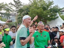 Lari Bareng Ganjar, Sandiaga: Simbol Gercep untuk Sat-set Bangun Indonesia