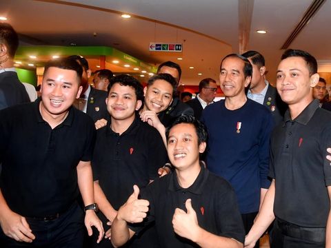 Jokowi di Brunei