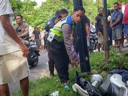 Tabrak Tiang Telepon, Pria di Buleleng Tewas