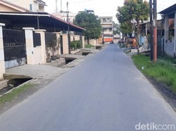 Hore! Jalan Karya Bakti Medan yang Berlubang Kini Sudah Mulus, Warga Senang